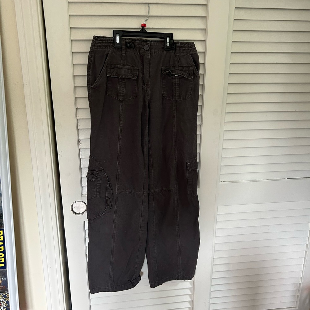 Brandy Melville grey cargo pants